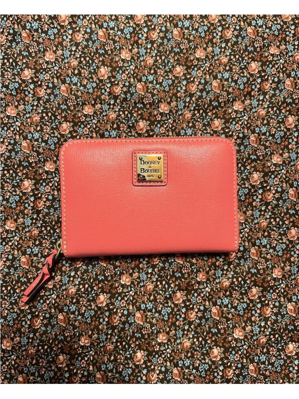 Dooney & Bourke 1975 Coral Pink Wallet